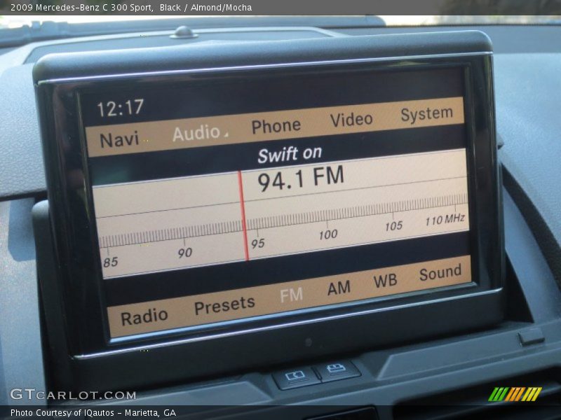 Black / Almond/Mocha 2009 Mercedes-Benz C 300 Sport