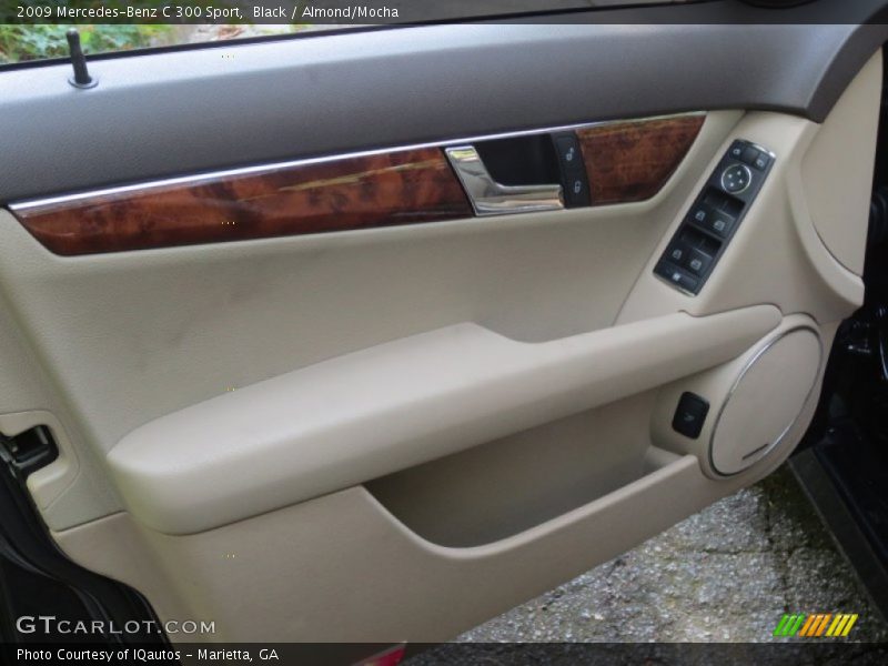 Black / Almond/Mocha 2009 Mercedes-Benz C 300 Sport