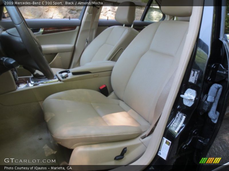 Black / Almond/Mocha 2009 Mercedes-Benz C 300 Sport