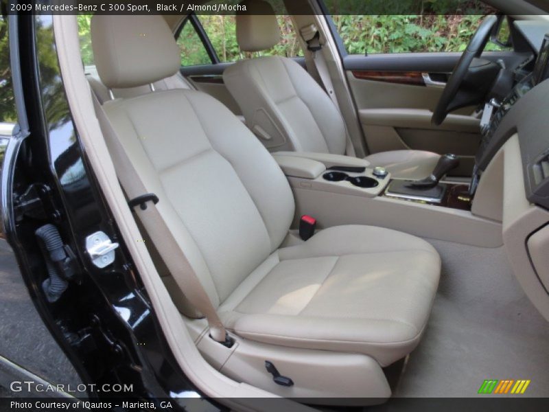 Black / Almond/Mocha 2009 Mercedes-Benz C 300 Sport