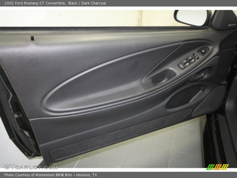Black / Dark Charcoal 2002 Ford Mustang GT Convertible