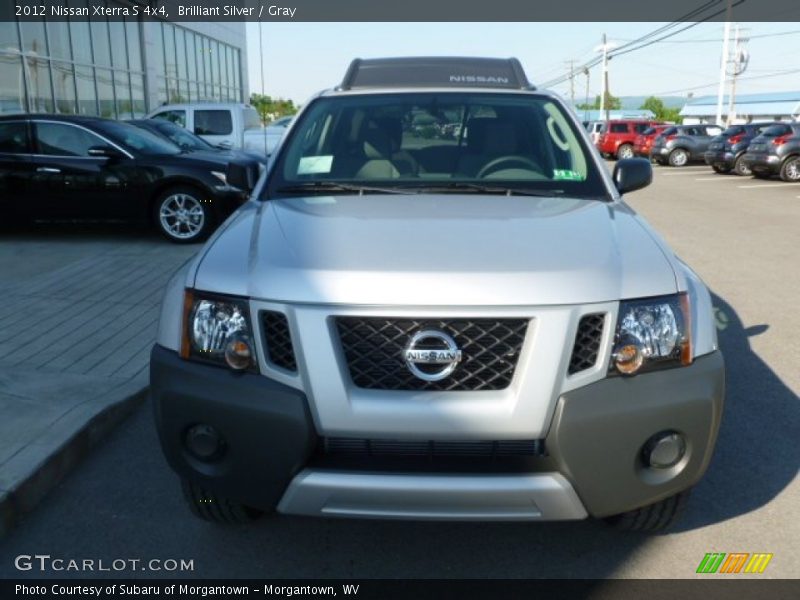 Brilliant Silver / Gray 2012 Nissan Xterra S 4x4