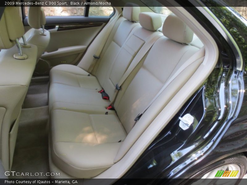 Black / Almond/Mocha 2009 Mercedes-Benz C 300 Sport