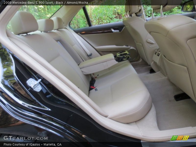 Black / Almond/Mocha 2009 Mercedes-Benz C 300 Sport
