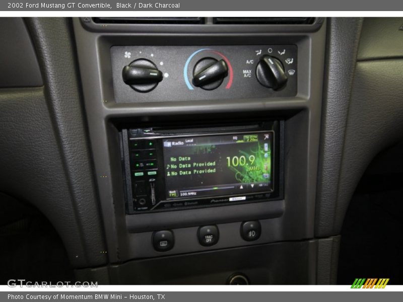 Black / Dark Charcoal 2002 Ford Mustang GT Convertible