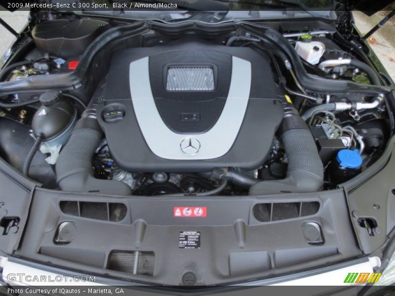 Black / Almond/Mocha 2009 Mercedes-Benz C 300 Sport