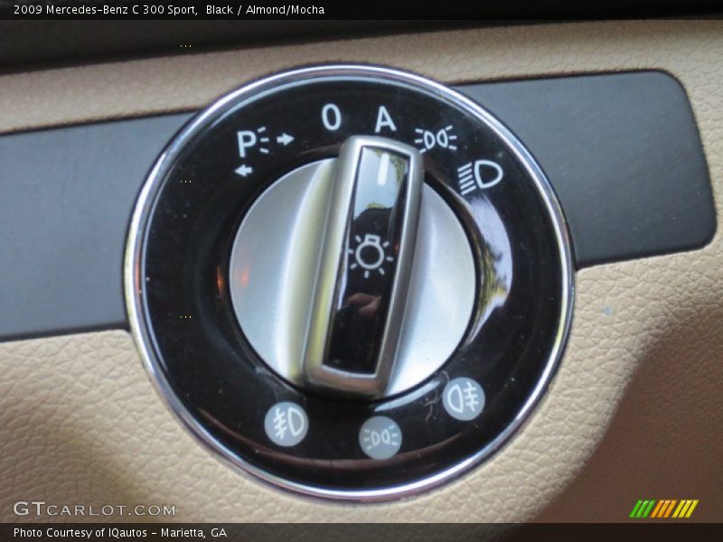 Black / Almond/Mocha 2009 Mercedes-Benz C 300 Sport