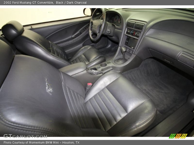 Black / Dark Charcoal 2002 Ford Mustang GT Convertible
