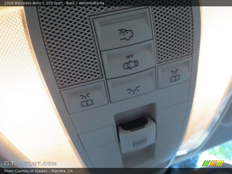 Black / Almond/Mocha 2009 Mercedes-Benz C 300 Sport