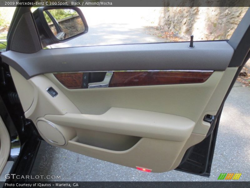 Black / Almond/Mocha 2009 Mercedes-Benz C 300 Sport