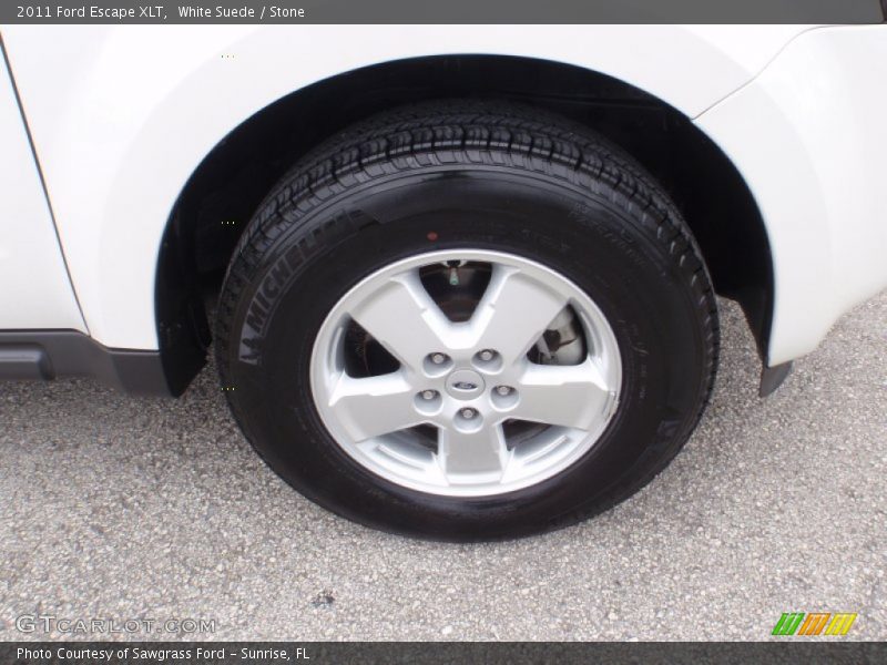 White Suede / Stone 2011 Ford Escape XLT