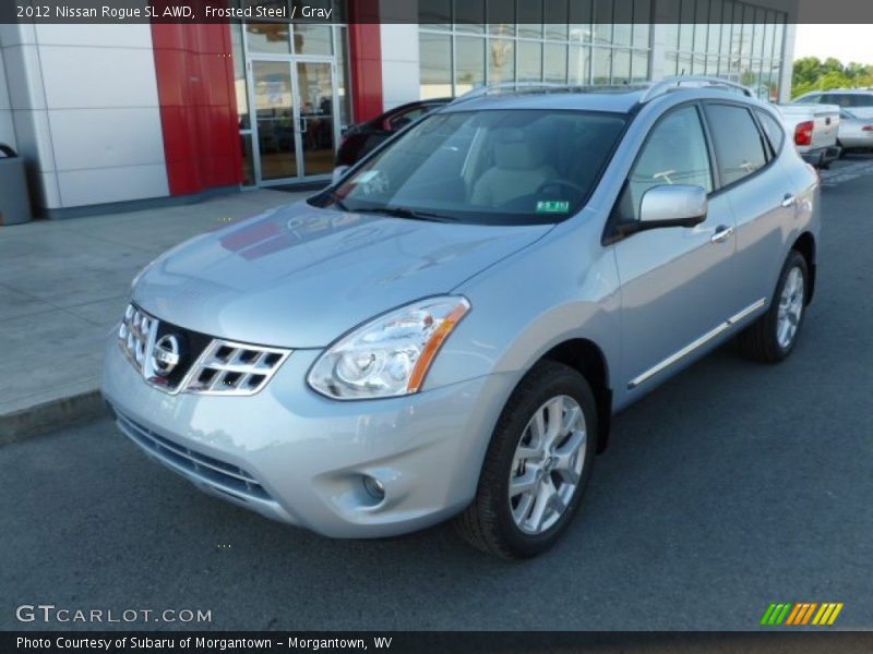 Frosted Steel / Gray 2012 Nissan Rogue SL AWD