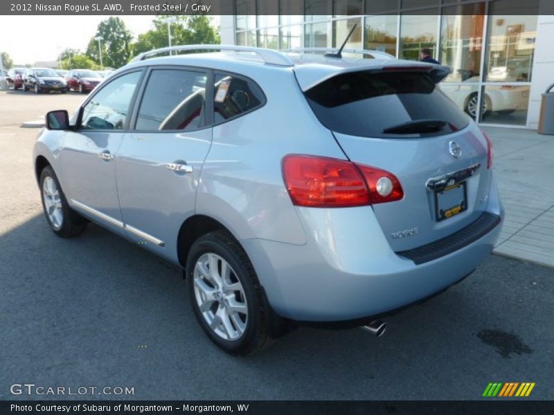 Frosted Steel / Gray 2012 Nissan Rogue SL AWD