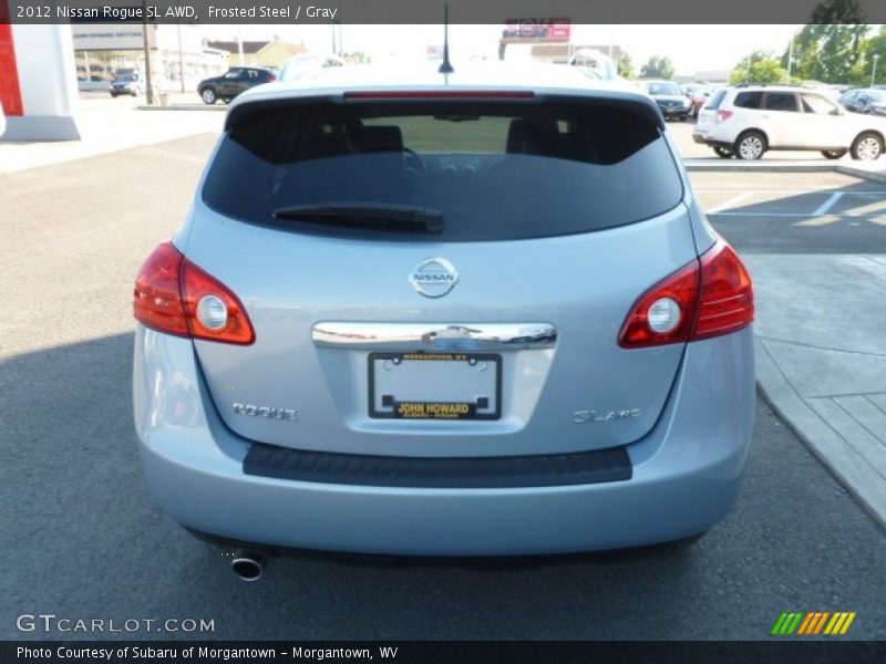 Frosted Steel / Gray 2012 Nissan Rogue SL AWD