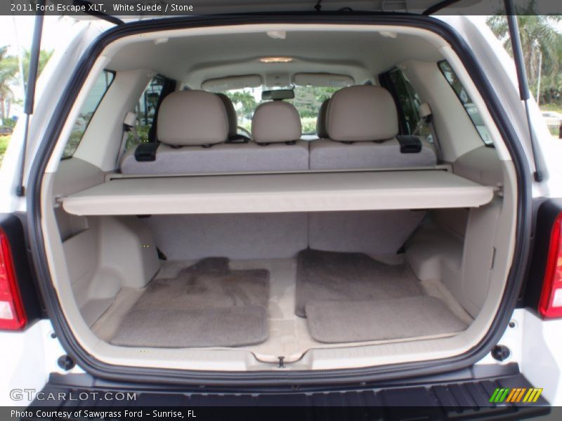 White Suede / Stone 2011 Ford Escape XLT