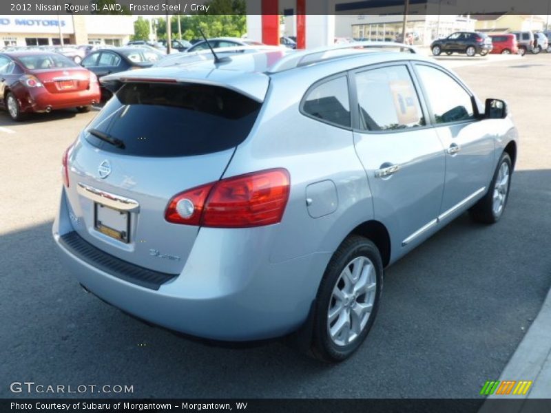 Frosted Steel / Gray 2012 Nissan Rogue SL AWD