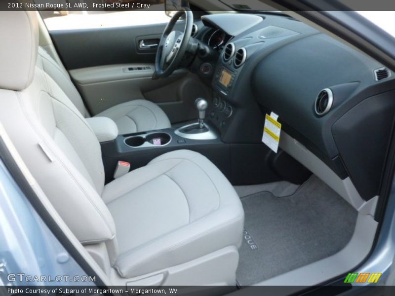 Frosted Steel / Gray 2012 Nissan Rogue SL AWD