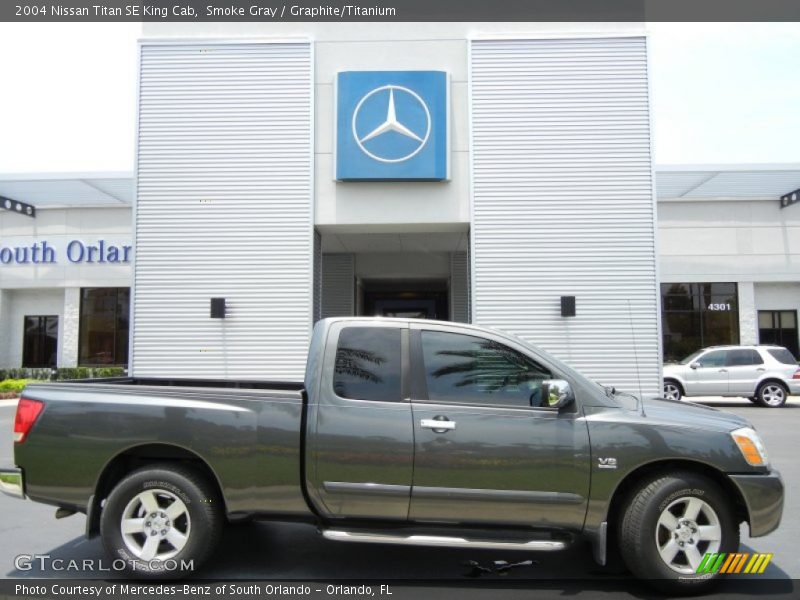 Smoke Gray / Graphite/Titanium 2004 Nissan Titan SE King Cab