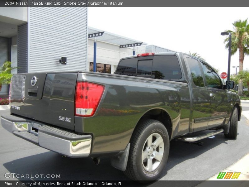 Smoke Gray / Graphite/Titanium 2004 Nissan Titan SE King Cab