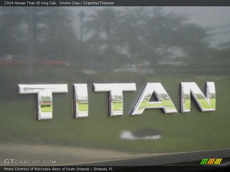 Smoke Gray / Graphite/Titanium 2004 Nissan Titan SE King Cab