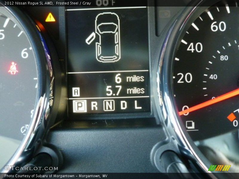 Frosted Steel / Gray 2012 Nissan Rogue SL AWD