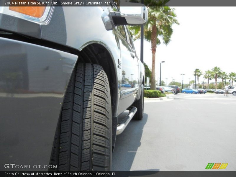 Smoke Gray / Graphite/Titanium 2004 Nissan Titan SE King Cab