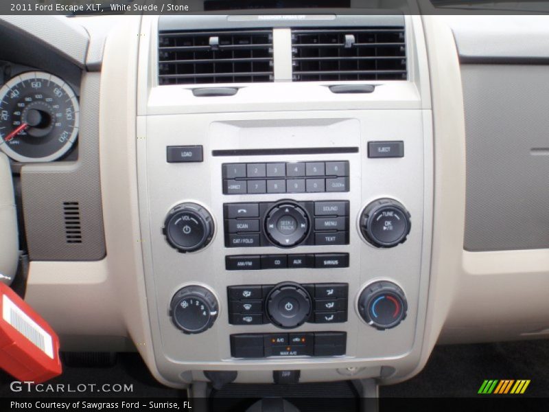 White Suede / Stone 2011 Ford Escape XLT