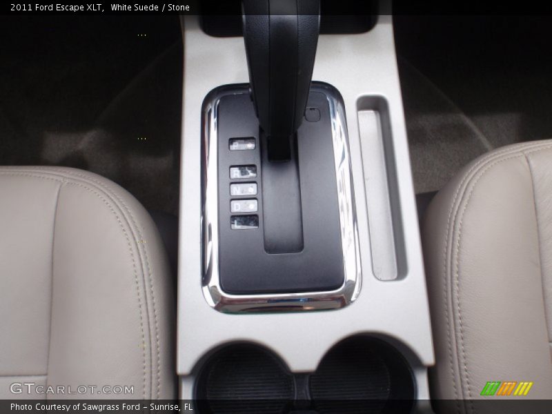 White Suede / Stone 2011 Ford Escape XLT
