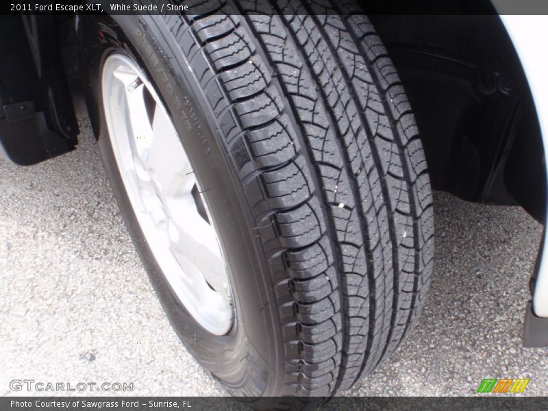 White Suede / Stone 2011 Ford Escape XLT