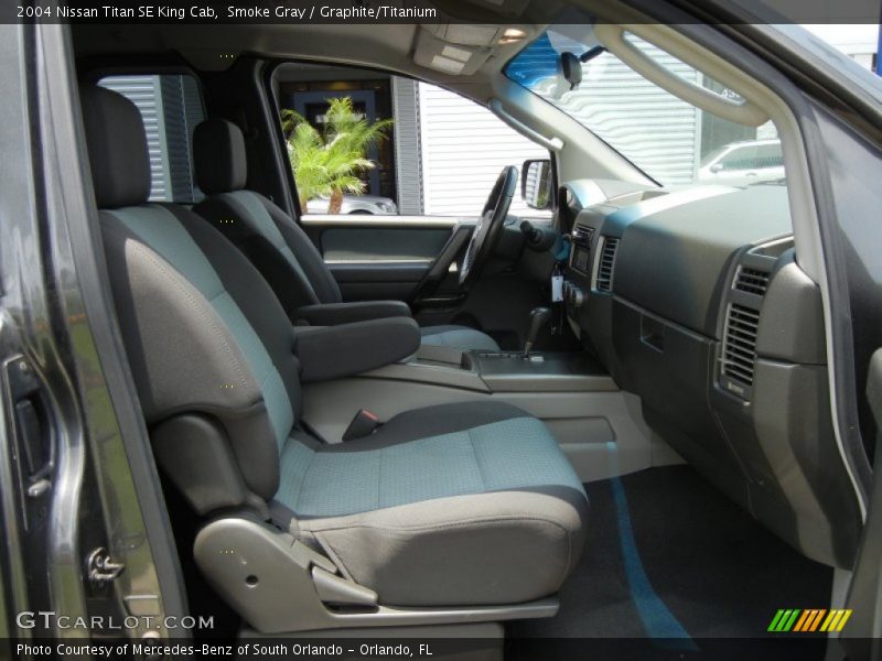Smoke Gray / Graphite/Titanium 2004 Nissan Titan SE King Cab