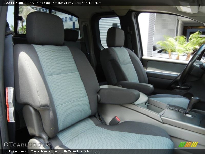 Smoke Gray / Graphite/Titanium 2004 Nissan Titan SE King Cab