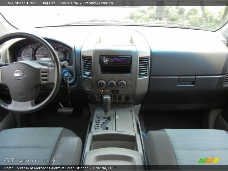 Smoke Gray / Graphite/Titanium 2004 Nissan Titan SE King Cab