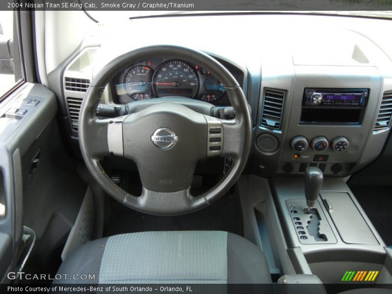 Smoke Gray / Graphite/Titanium 2004 Nissan Titan SE King Cab