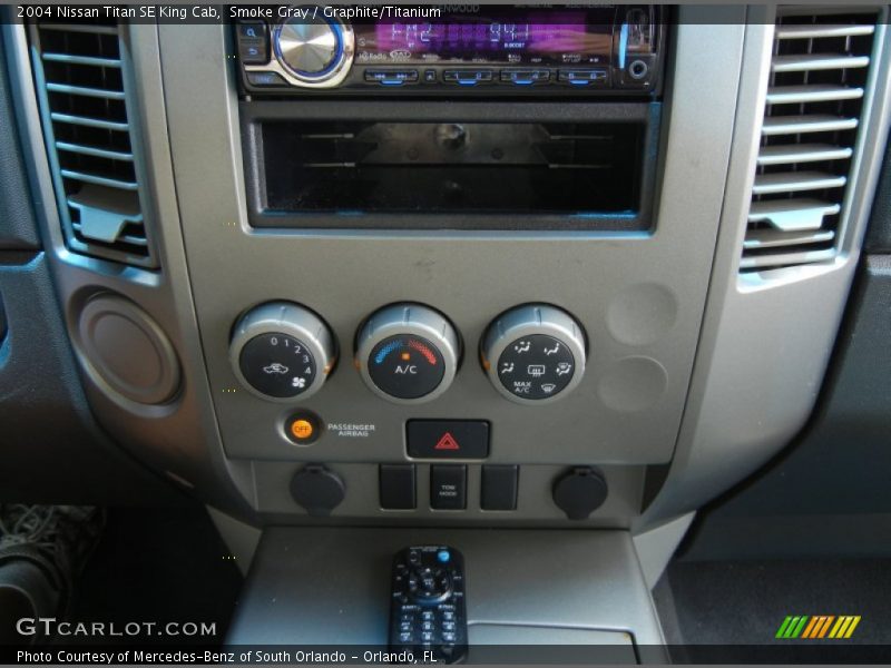 Smoke Gray / Graphite/Titanium 2004 Nissan Titan SE King Cab