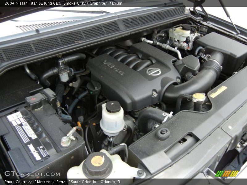 Smoke Gray / Graphite/Titanium 2004 Nissan Titan SE King Cab