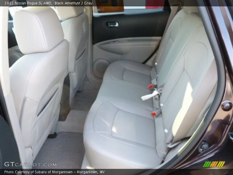 Black Amethyst / Gray 2012 Nissan Rogue SL AWD