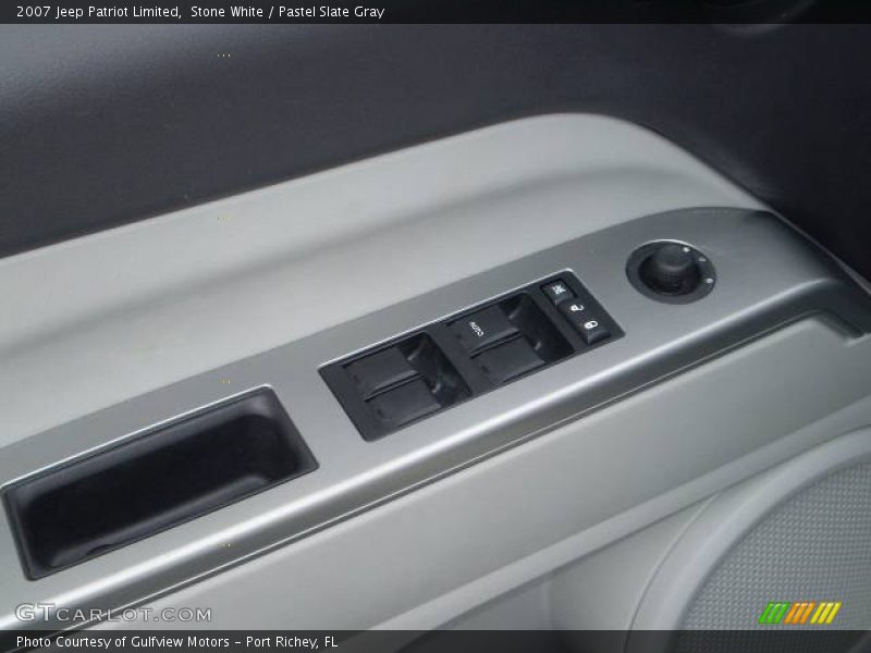Stone White / Pastel Slate Gray 2007 Jeep Patriot Limited
