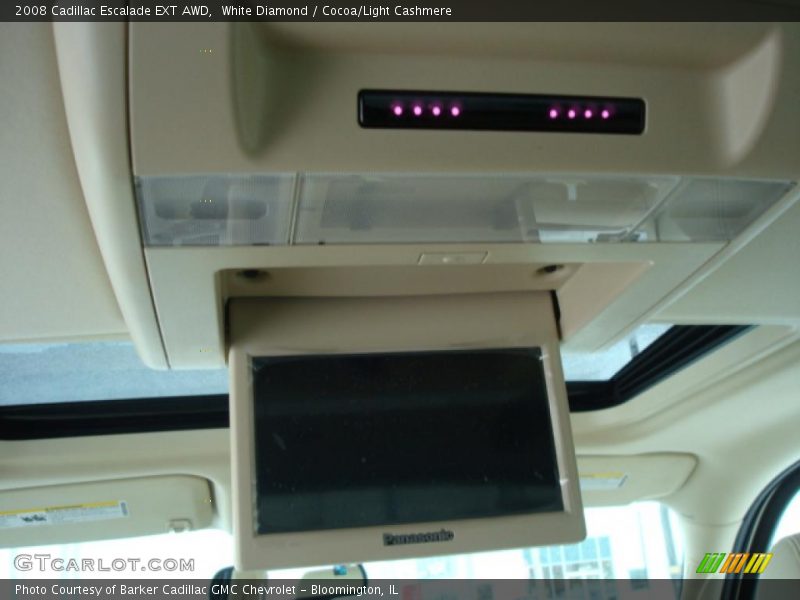 White Diamond / Cocoa/Light Cashmere 2008 Cadillac Escalade EXT AWD