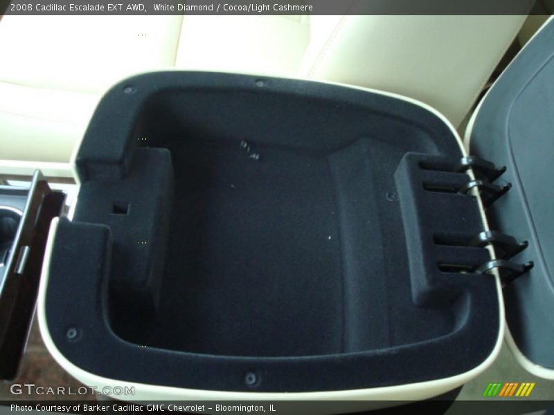 White Diamond / Cocoa/Light Cashmere 2008 Cadillac Escalade EXT AWD