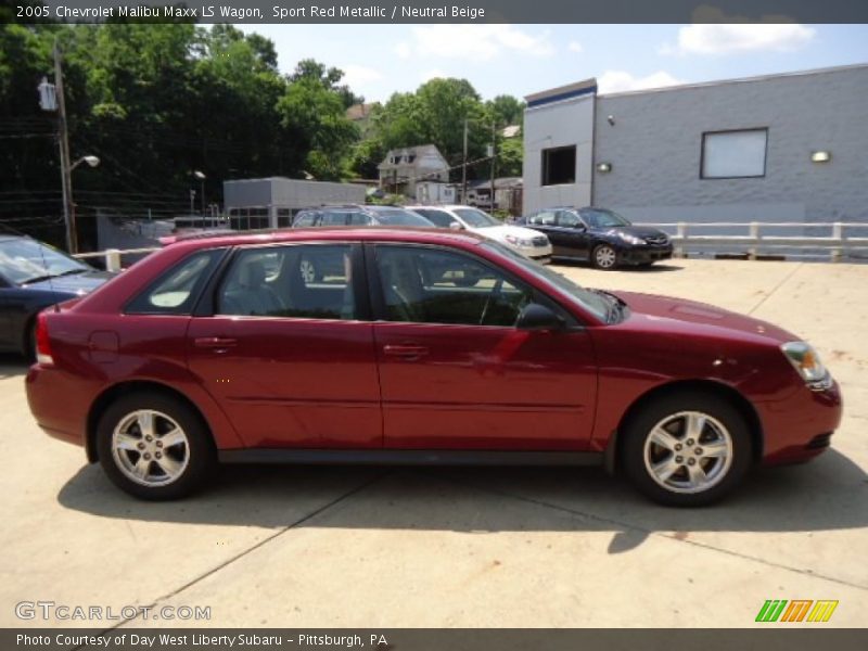 Sport Red Metallic / Neutral Beige 2005 Chevrolet Malibu Maxx LS Wagon