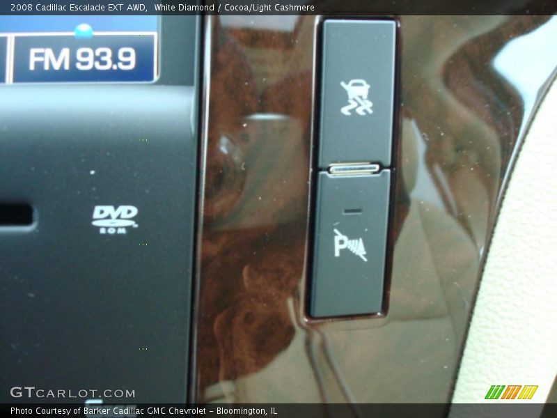 White Diamond / Cocoa/Light Cashmere 2008 Cadillac Escalade EXT AWD