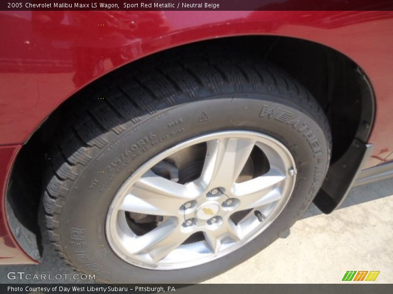 Sport Red Metallic / Neutral Beige 2005 Chevrolet Malibu Maxx LS Wagon
