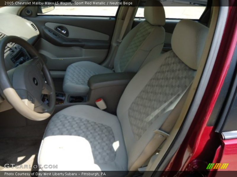 Sport Red Metallic / Neutral Beige 2005 Chevrolet Malibu Maxx LS Wagon