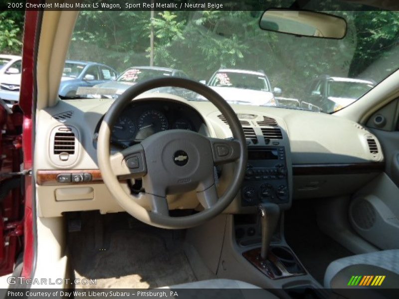 Sport Red Metallic / Neutral Beige 2005 Chevrolet Malibu Maxx LS Wagon