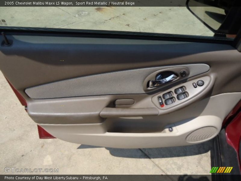 Sport Red Metallic / Neutral Beige 2005 Chevrolet Malibu Maxx LS Wagon