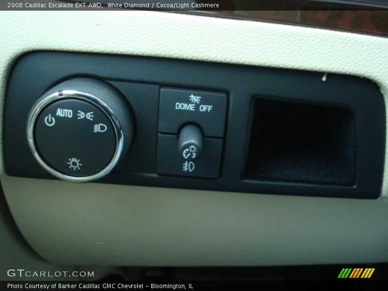 White Diamond / Cocoa/Light Cashmere 2008 Cadillac Escalade EXT AWD