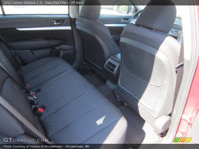 Ruby Red Pearl / Off Black 2012 Subaru Outback 2.5i