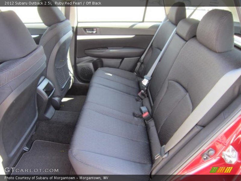 Ruby Red Pearl / Off Black 2012 Subaru Outback 2.5i