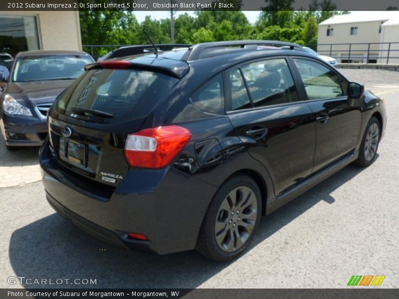 Obsidian Black Pearl / Black 2012 Subaru Impreza 2.0i Sport Limited 5 Door