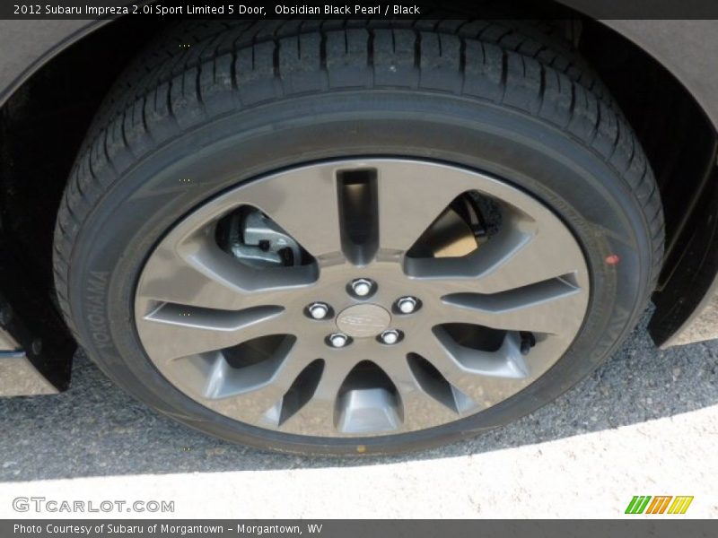 Obsidian Black Pearl / Black 2012 Subaru Impreza 2.0i Sport Limited 5 Door